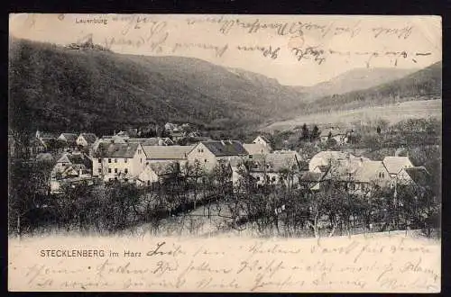 62329 AK Stecklenberg Harz Thale Lauenburg 1904