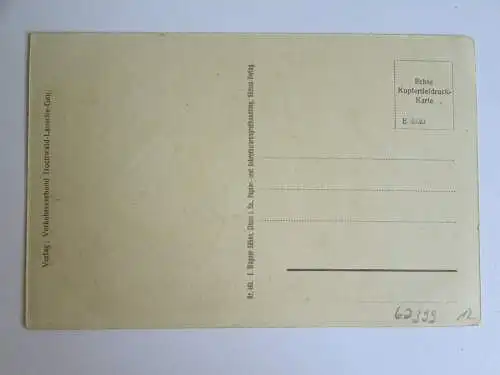 62399 AK Künstlerkarte Oybin Hain Verkehrsverband Hochwald-Lausche-Gau