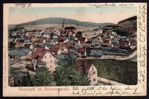 62359 AK Titisee Neustadt im Schwarzwald 1905