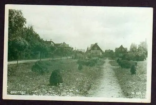 61927 AK Grottau Straße 3.10. 1938 Roter Stempel