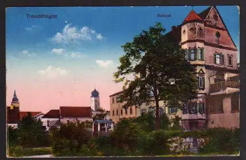 61044 AK Treuchtlingen Schloss Häuser ca. 1920