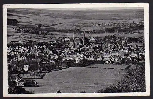 61040 AK Weissenburg  in Bayern Blick nach Ellingen um 1940