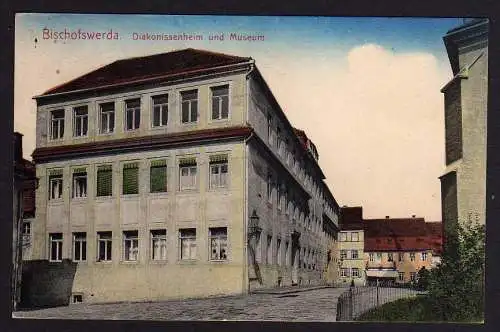 60232 AK Bischofswerda Diakonissenheim und Museum 1912