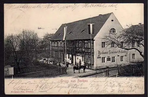 60135 AK Rockau Linden Schänke Restaurant 1905 Esel Gasthof
