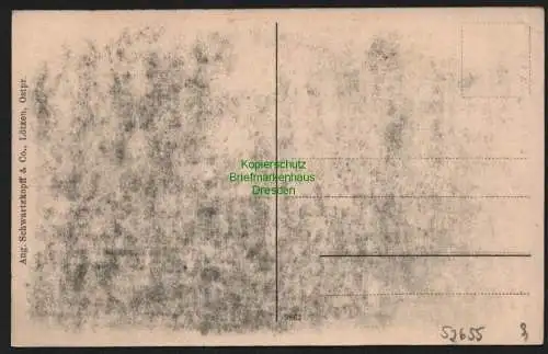 52655 AK Pozezdrze Possessern um 1918 Ev. Kirche Der Krieg im Osten