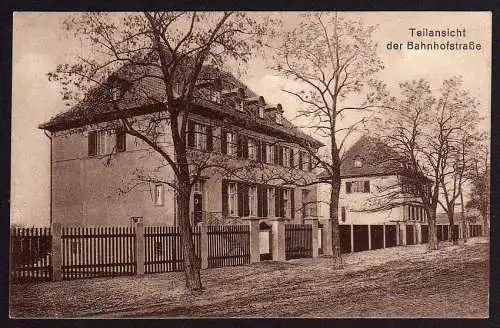 52462 AK Barby Elbe Bahnhofstraße 1931