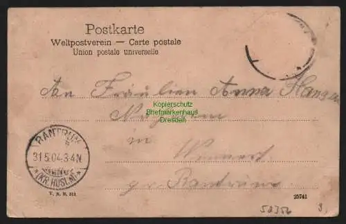 52356 AK Wesselburen Totale 1904