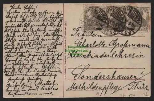 151751 AK Dresden 1918 Kgl. Finanzministerium Ministerium des Innern und der