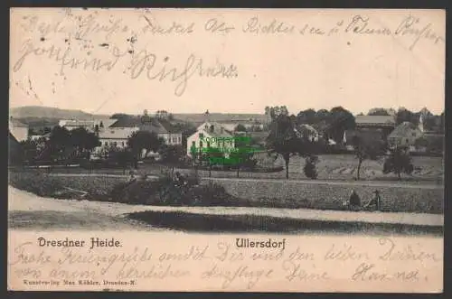 144903 AK Dresdner Heide Ullersdorf bei Dresden 1905