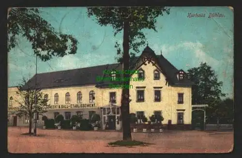 140250 Ansichtskarte Kurhaus Bühlau Dresden 1913