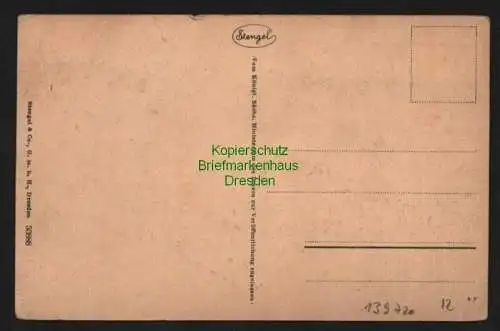 139720 AK Kolonie Neu-Schlieben Verlag: Stengel & Co. GmbH Dresden Pferde Winter