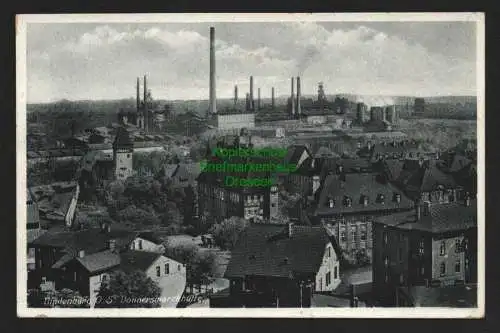 136673 Ansichtskarte Zaborze Zabrze Hindenburg O.S. Donnersmarckhütte  um 1920