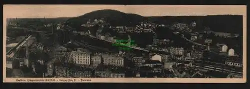136619 Klapp Ansichtskarte Longwy Bas Fr. Panorama 1917