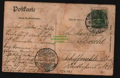 134143 AK Bad Freienwalde Oder 1905 Papenmühle