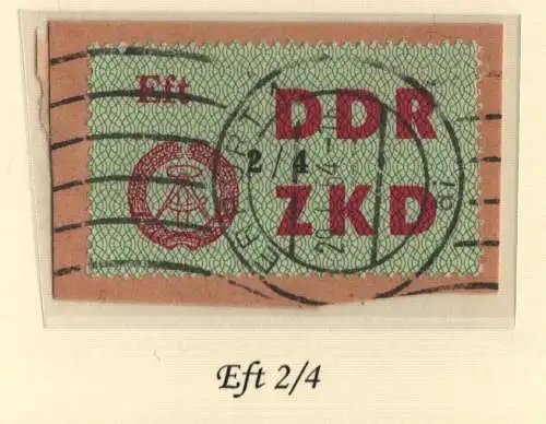 B13755 ZKD C 49 Eft 2/4  Erfurt 1 ai echt gestempelt