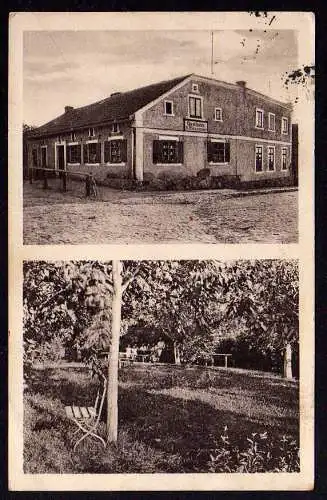 71098 Ansichtskarte Schwarzstein bei Rastenburg 1925 Gasthof Alexa
