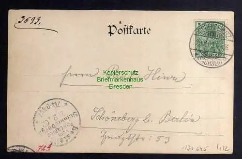 131645 AK Rathaus Dresden Leuben 1902