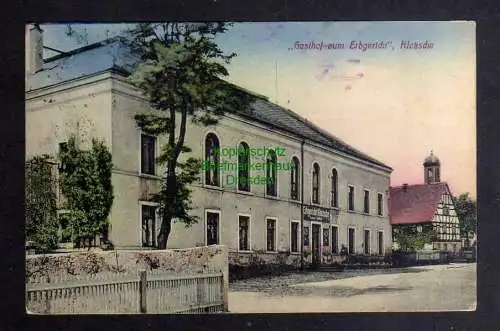 131658 AK Dresden Klotzsche Gasthof zum Erbgericht 1920