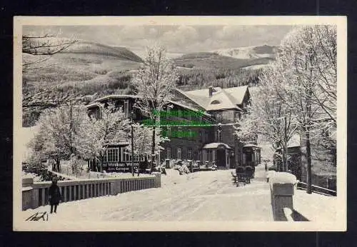 130566 AK Brückenberg im Riesengebirge 1928 Hotel Waldhaus