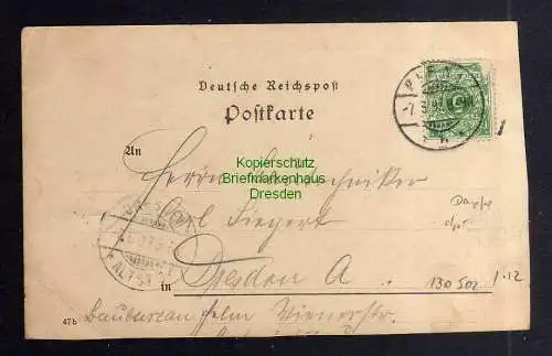 130502 AK Dresden Loschwitz Blaues Wunder 1897 Dampfer Königin Carola / Habsburg