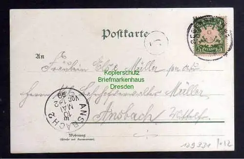 129331 AK Regensburg 150 jährige Residenz 1898