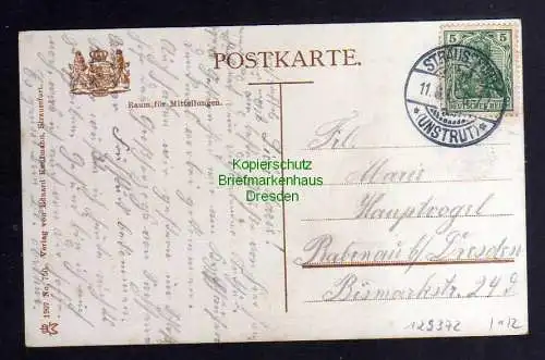 129372 AK Straussfurt Unstrut Straußfurt Total 1910