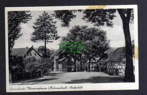 128569 Ansichtskarte Wiemeringhausen Olsberg im Sauerland Straße 1959
