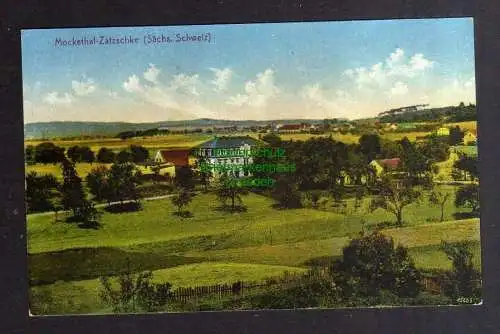 127861 Ansichtskarte Mockethal Zatzschke Sächs. Schweiz um 1920