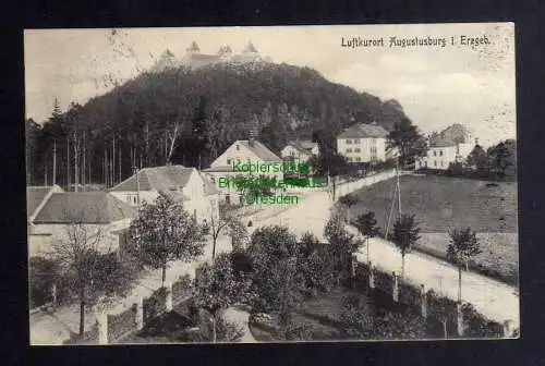 127692 Ansichtskarte Luftkurort Augustusburg i. Erzgeb. 1908