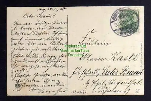 127692 AK Luftkurort Augustusburg i. Erzgeb. 1908