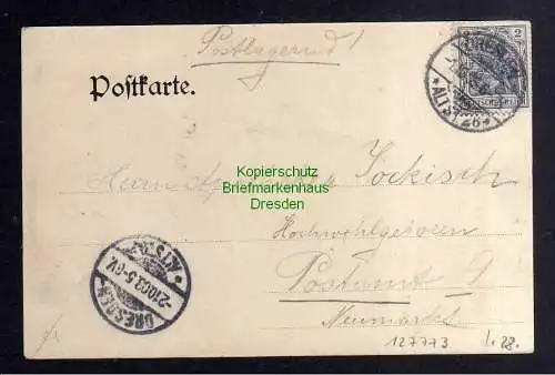 127773 AK Dresden Seidnitz Restauration zur Erholung 1903