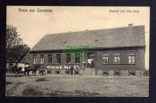125777 AK Zarenthin Döllen Gumtow 1912 Gasthof Otto Bock