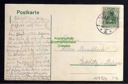 124977 AK Dresden Loschwitz Haus Bethanien 1906