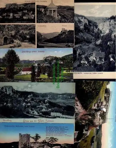 121265 6 Ansichtskarte Ruine Neideck Fränkische Schweiz Streitberg Quakenschloss Muschelque