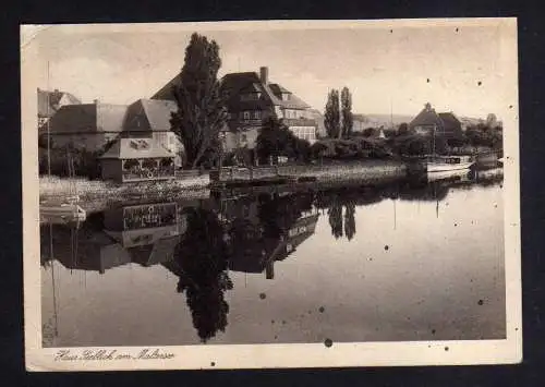 111432 Ansichtskarte Paulsdorf über Dippoldiswalde Haus Seeblick Talsperre Malter 1937 Land