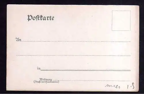 111180 AK Thale Roßtrappe Litho 1903