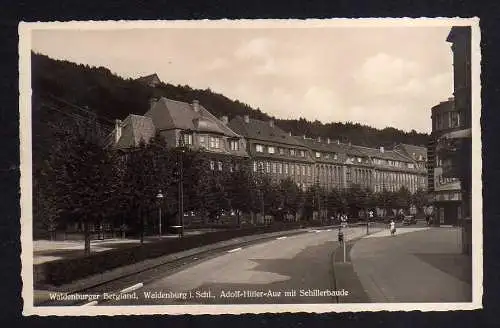 110437 AK Waldenburg Schlesien 1940 AH Aue Schillerbaude Fotokarte