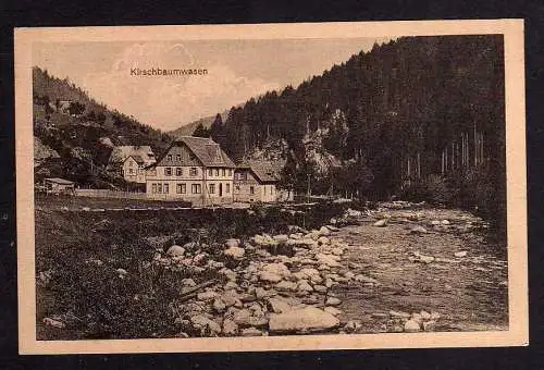 100835 Ansichtskarte Kirschbaumwasen bei Forbach um 1920 Menzeldruck