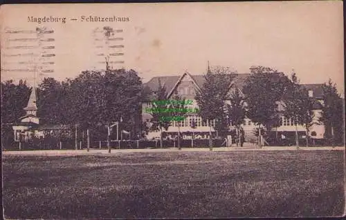 160090 AK Magdeburg Schützenhaus 1925