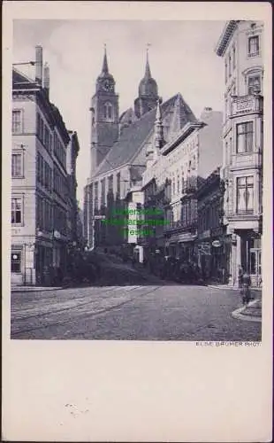 160086 Ansichtskarte Magdeburg d. 3.1.43 Johanniskirche vom Brücktor 1943
