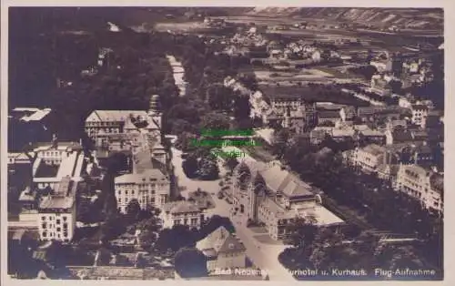 160207 Ansichtskarte Bad Neuenahr. Kurhotel u. Kurhaus. Flug-Aufnahme 1931