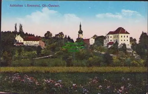 160126 Ansichtskarte Achleiten i. Kremstal, Ob.-Oesterr. Um 1920