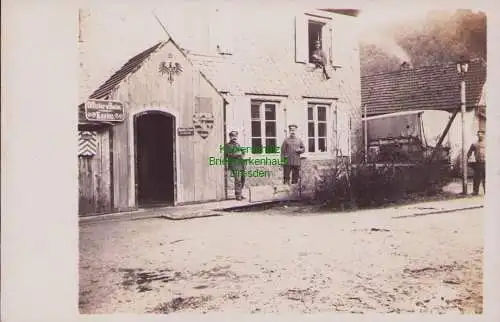 160242 AK Kasino in Lassenborn Lafrimbolle Oben im Fenster i Lt. der Kolonne mit