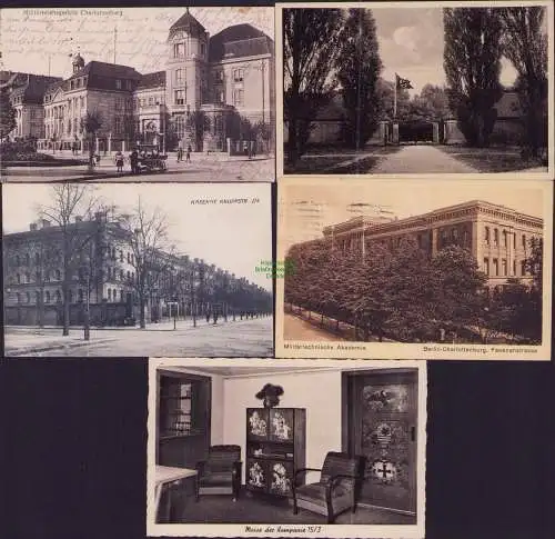 160032 5 AK Militärreichsgericht Charlottenburg 1918 Militärtechnische Akademie