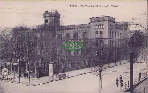 160016 Ansichtskarte Berlin Ehemalige Oberfeuerwerkerschule 1928