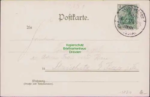 158910 AK Litho Göppersdorf b. Burgstädt i. S. 1912 Champagner Fabrikation Obst-