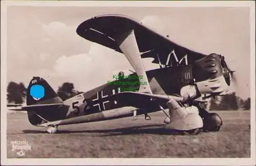 159039 AK FOTO-Serie Unsere Luftwaffe Feldpost 1940 Sturzkampf Einsitzer Hensche