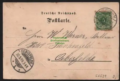 52539 AK Harz Ziegelhütte Kurhaus Aussichtsturm 1899