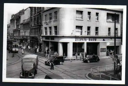 44364 AK Saarbrücken Bahnhofstraße Tag der Briefmarke im Saarland 1949 SST