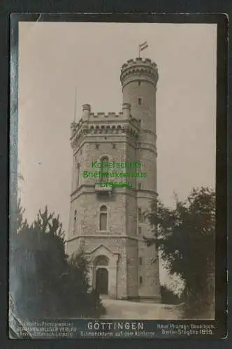 139399 Fotokarte Göttingen Bismarckturm Hainberg Photogr. Gesellschaft Berlin